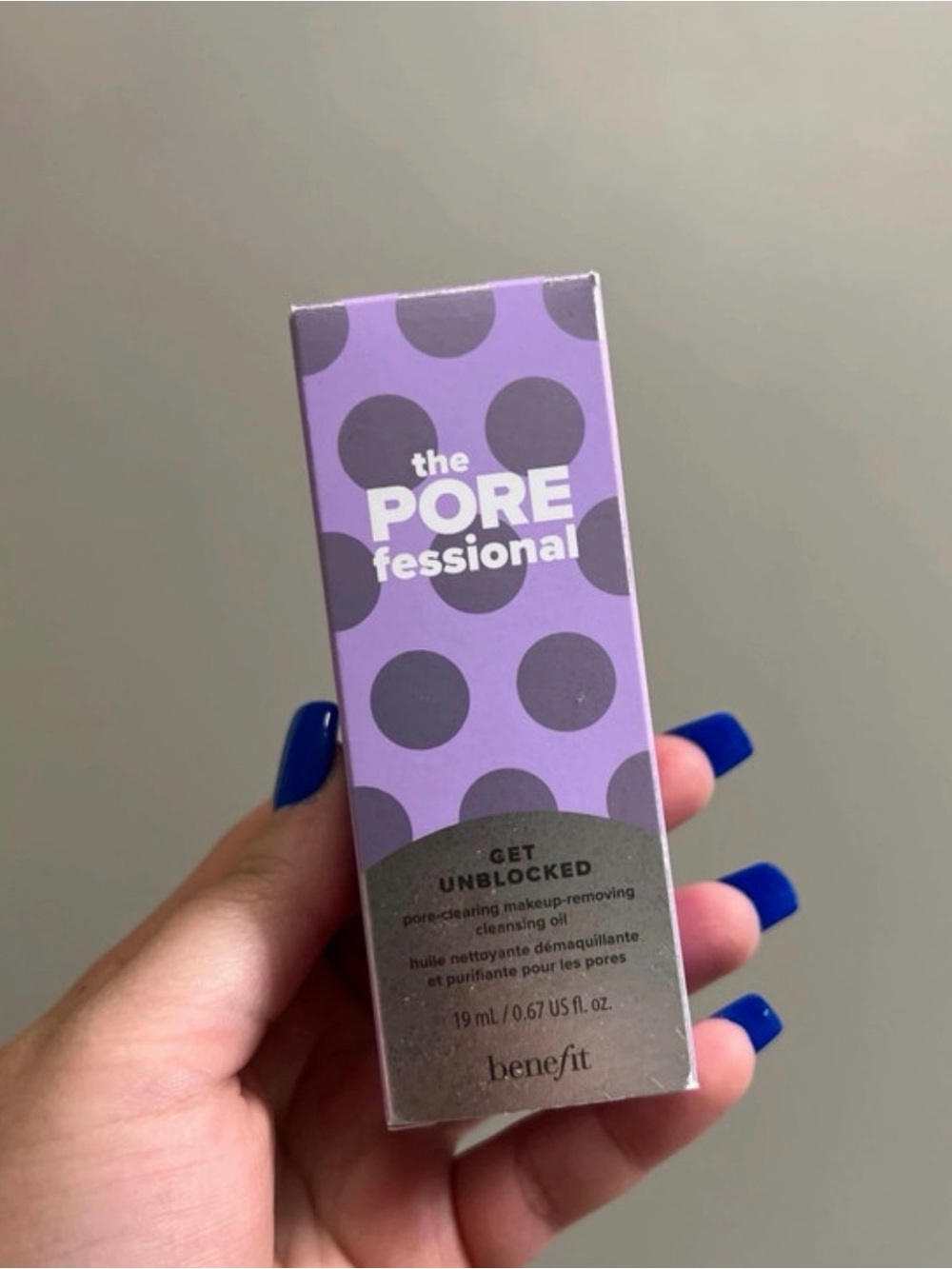 Benefit POREfessional Get Unblocked Cleansing Oil - Purple